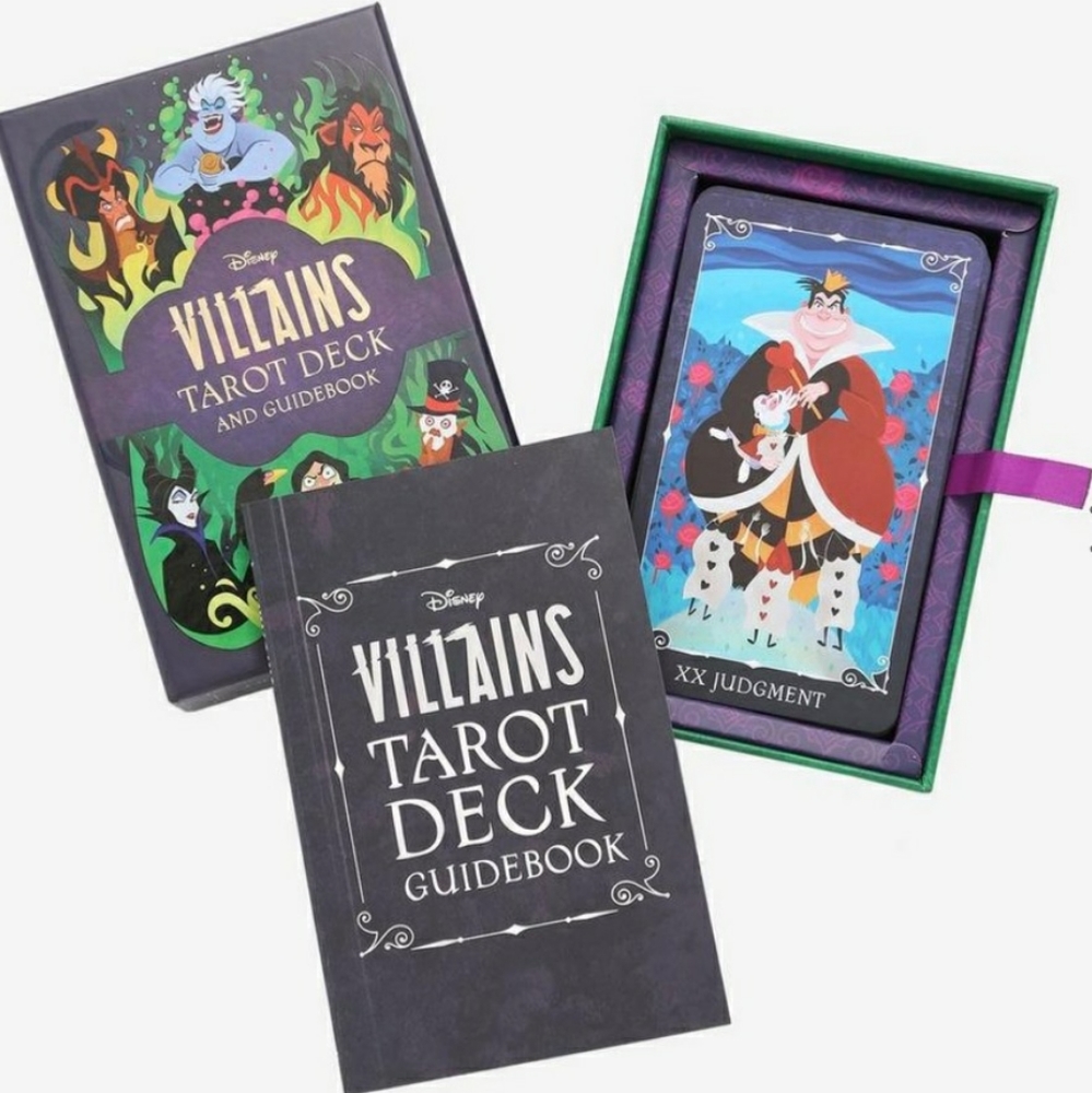 Disney Villains Tarot Cards New with Guide